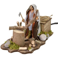 Boscaiolo orientale in movimento 12 cm 2