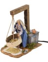 Clasificador árabe en movimiento 12 cm Mundo Pesebres