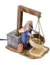 Clasificador árabe en movimiento 12 cm Mundo Pesebres
