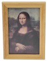 Quadro con Monnalisa 5,2x7,2 cm