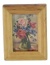 Picture with flower composition 3,2x4,2cm