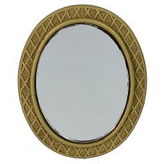 Oval mirror 4x5 cm