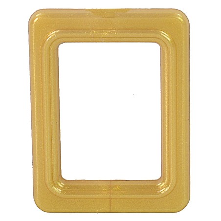 Golden frame 3x4 cm
