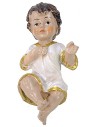 Gesù bambino cm 14,5 in resina Mondo Presepi