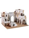 Illuminated Arab village cm 50x40x33 h