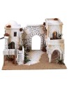 Villaggio árabe iluminado cm 50x40x33 h Mondo Presepi