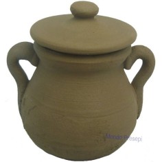 Olla de barro cm 3 Mundo Pesebres