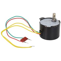 Motorreductor 20 vueltas 6-10W 220V con rotación en sentido horario y