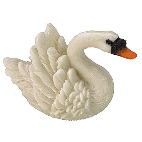 Cigno in resina cm 6x4 h Mondo Presepi