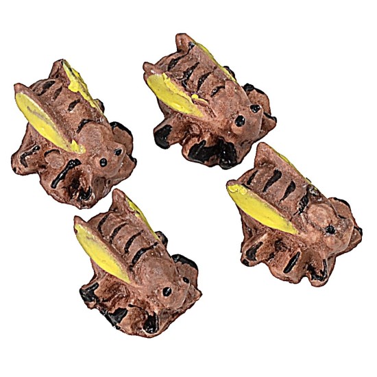 Set 4 api in resina 1 cm