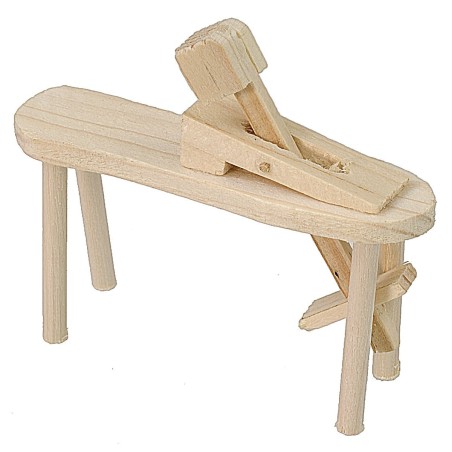 Bench with planer for carpenter cm 7x2x6 h