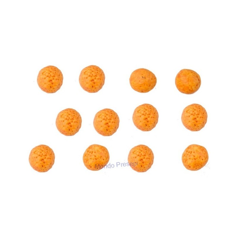 Set 10 arance mm 8-9 Mondo Presepi