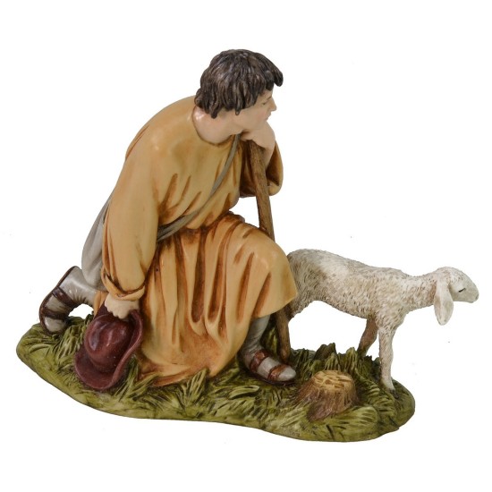 Good shepherd Landi Moranduzzo series 18 cm in resin