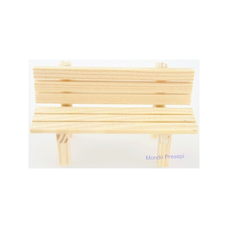 Wooden bench available in sizes: