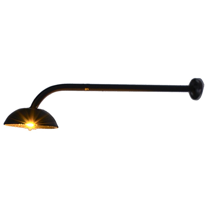 Metal country lamp 5 cm with warm light 12V led