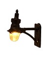 Lampione da parete in metallo 1 cm con led 12V luce calda Mondo