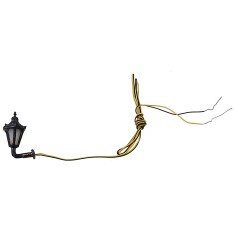 Lanterna inglese in metallo 1 cm con led 3V luce calda 2