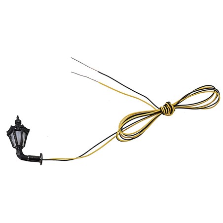 Lanterna inglese 1,2 cm con led 3V luce calda Mondo Presepi