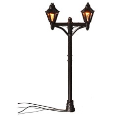 Farola 6,5 cm con led 3V luz cálida Mundo Belenes