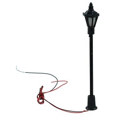 Street lamp with lantern h. 4,5 cm with 3V warm light led 2