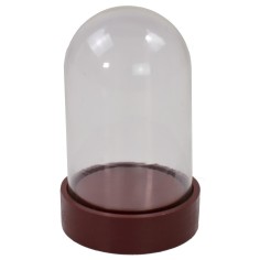 Glass bell for creche 7.5x12 cm h.