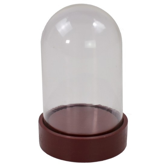 Glass bell for creche 7.5x12 cm h.