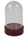 Glass bell for creche 7.5x12 cm h.