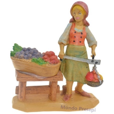 Frutera cm 10 lux Mundo Belenes