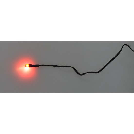 Micro lámpara Ø 3 mm roja 3,5 V con clavija Mondo Presepi.