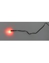 Micro lámpara Ø 3 mm roja 3,5 V con clavija Mondo Presepi.