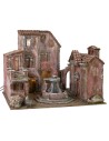 Illuminated square with functioning fountain 60x50x45 for 10cm