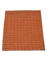 Terracotta pvc roof panel 21.5x16 cm