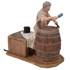 Reparador de barriles en movimiento serie 20 cm Mundo Pesebres 2