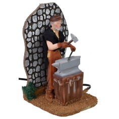 Fabbro in movimento serie 20 cm Mondo Presepi 2