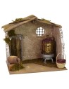 Bodega con prensa de 20x14x18 cm h Mundo Pesebres