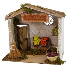 Fruit stand for Nativity 20x13.5x18 cm h 2