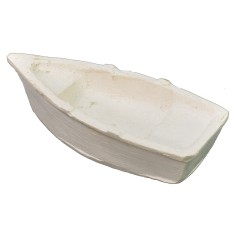 Plaster boat cm 9.5x4x2 h 2