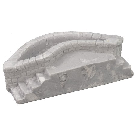 Plaster sink with steps cm 17x10x5 h