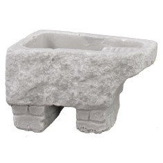Plaster sink cm 10x8.5x6 h