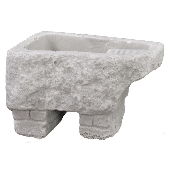 Plaster sink cm 10x8.5x6 h