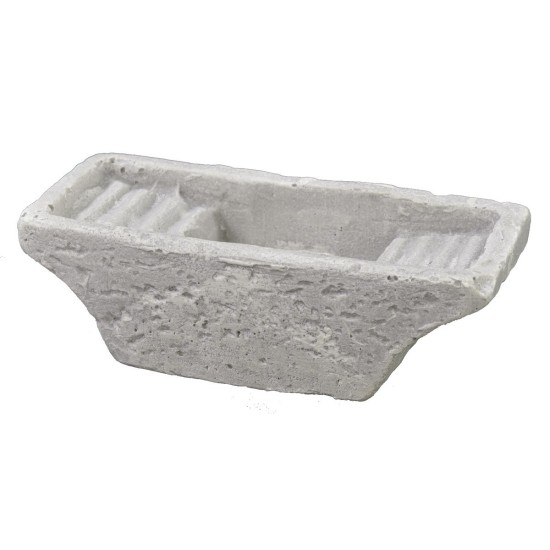 Plaster sink 7.5x3.5x2.5 cm h