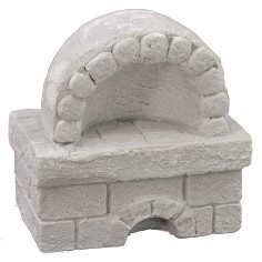 Horno de yeso de 9,5x5,5x10 cm de altura Mundo Pesebres