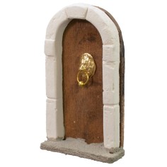 Puerta con marco de cm 6x2x10,5 h Mundo Pesebre 2