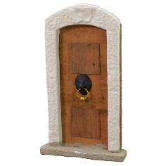 Porta con telaio cm 7,5x2x13,5 h Mondo Presepi 2