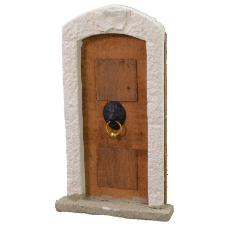 Porta con telaio cm 7,5x2x13,5 h Mondo Presepi