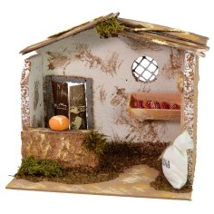 Bottega del panadero cm 20x14x18 h Mundo Pesebres