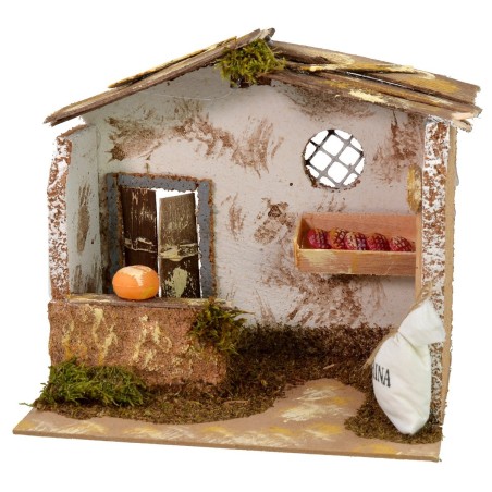 Bottega del fornaio cm 20x14x18 h