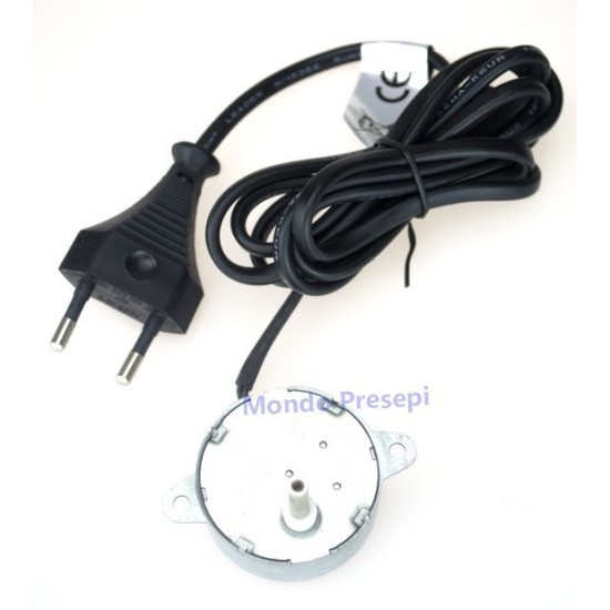Motorreductor para belén pequeño 10 vueltas 220V. 
