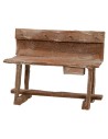 Banco da lavoro in legno con ganci 11,3x5x9 h