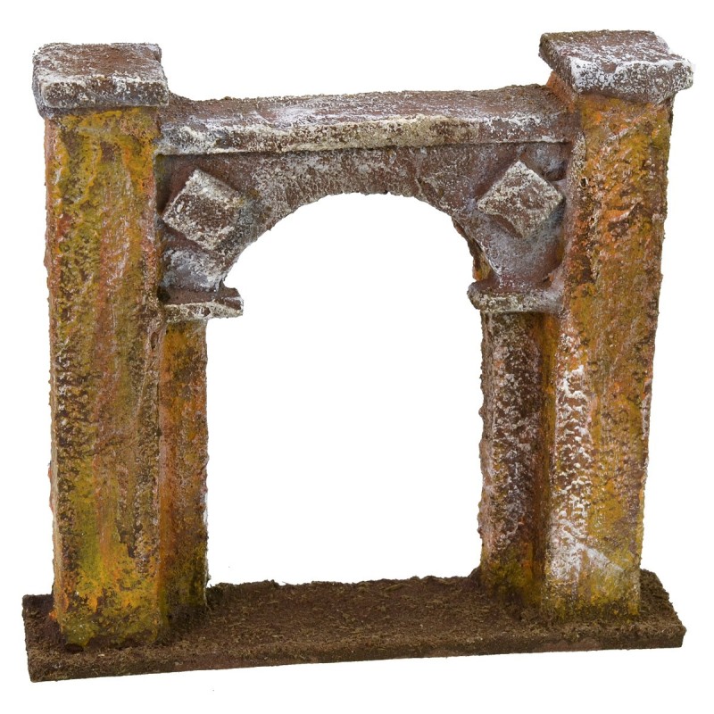 Entrance arch 11.5x2.5x10.3 h for statues of 6 cm